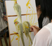 動物（インコ）