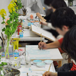 美術予備校 教室風景