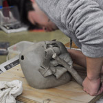 美術予備校 教室風景