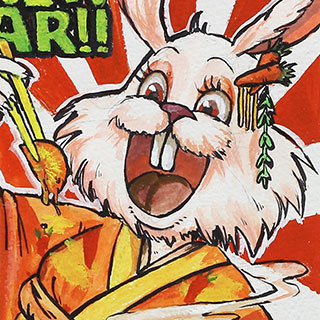 2023年賀作品 宝殿中学校